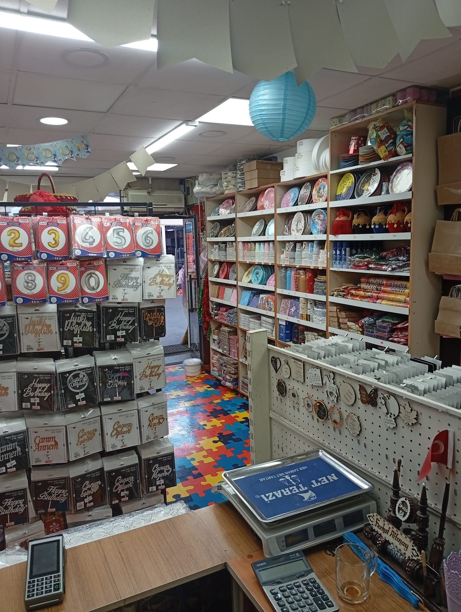 Evde Doum Gn Partisi in Gerekli Malzemeler